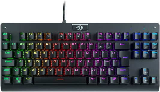 REDRAGON K568 RGB Dark Avenger Mechanical Gaming Keyboard 87 Keys