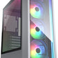 Cougar Archon 2 RGB, x`Archon 2 RGB Brilliant ARGB Mid Tower Case with Crystalline Tempered Glass, White