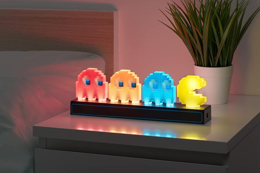 Pac Man And Ghosts Light, Multicolor, 15 X 31 cm