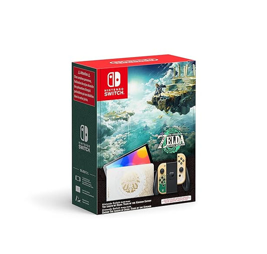 Nintendo Switch OLED Model Console - Legend of Zelda Edition