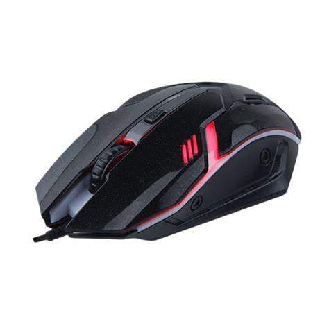 Meetion M371 Wired Optical Gaming PC Mouse With Backlit 1600dpi Black