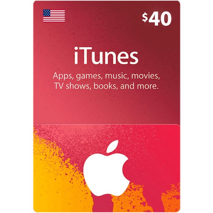 iTunes Gift Card $40 (US) - Instant Delivery