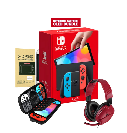 Nintendo Switch OLED  Bundle OFFER with headset