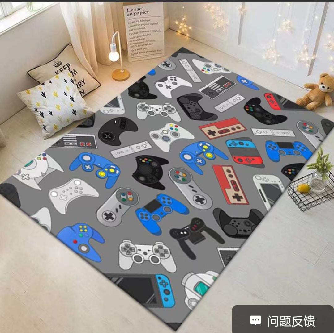 Gaming Room Carpet 140 cm x 200 cm Size M3