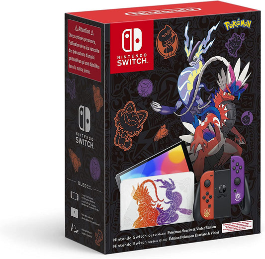 Nintendo Switch – OLED Model Pokemon Scarlet and Violet Limited Edition - Games Corner