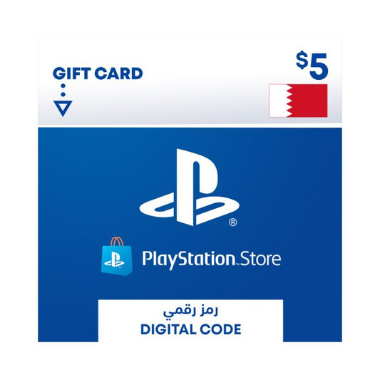 PlayStation Network Card $5 (Bahrain) - Instant Delivery - Games Corner