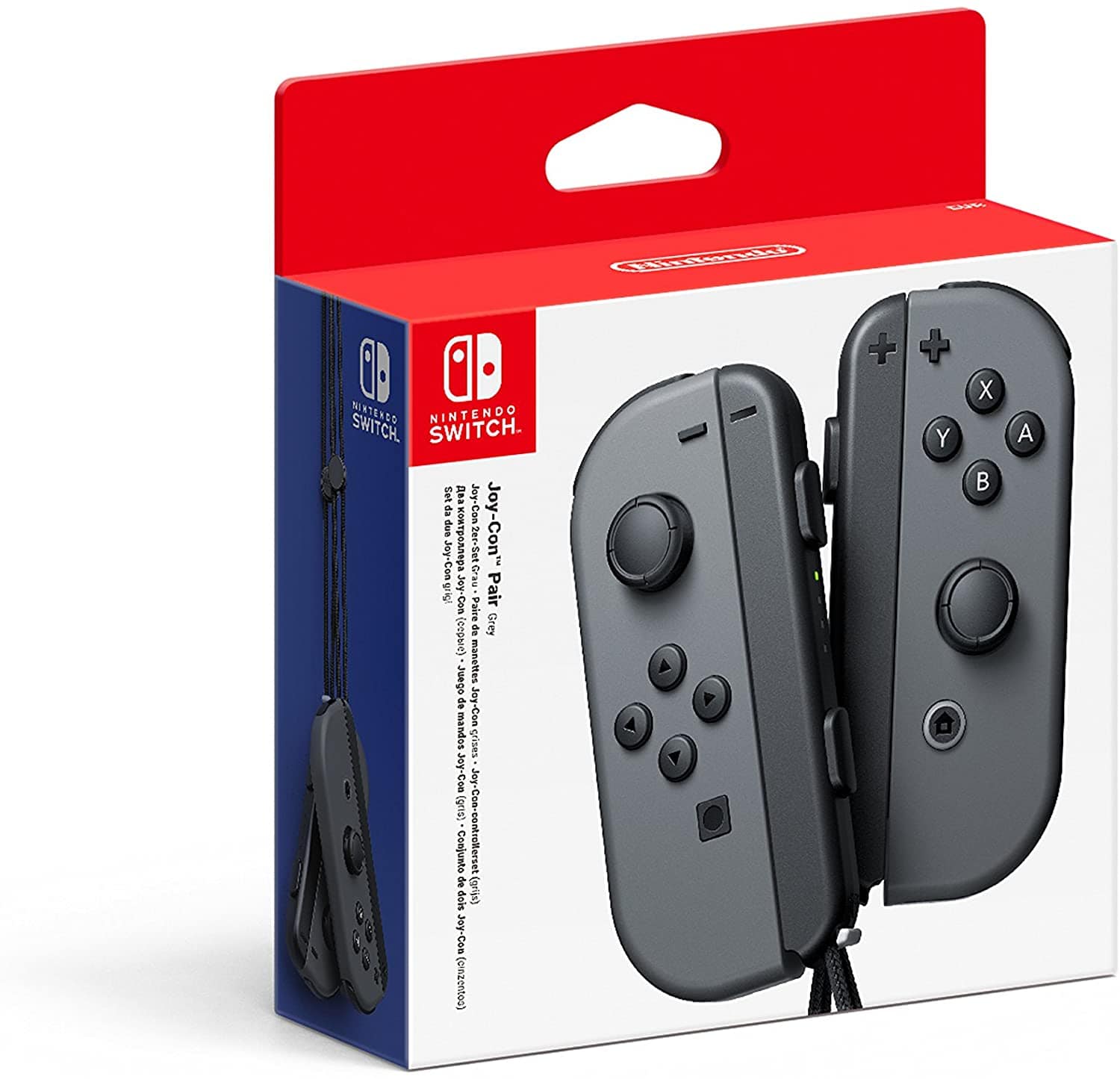 Nintendo Switch Joy-Con Controller Pair - Grey - Games Corner