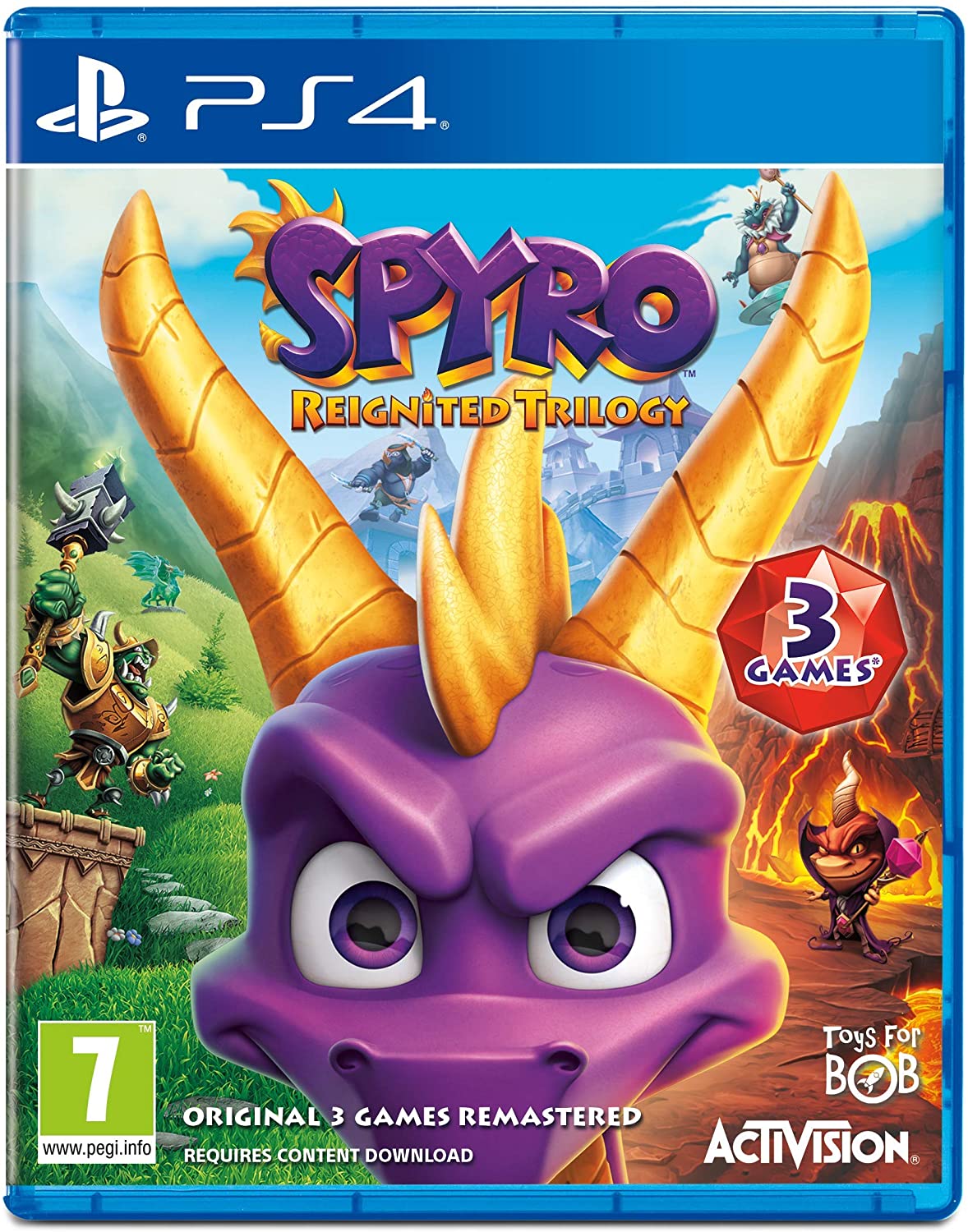 Spyro Reignited Trilogy -PS4 - Games Corner