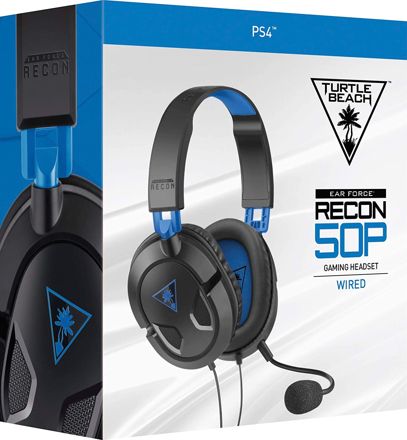 Turtle Beach Recon 50P Stereo Gaming Headset - PS4, PS4 Pro, Xbox One S and Xbox One - Games Corner