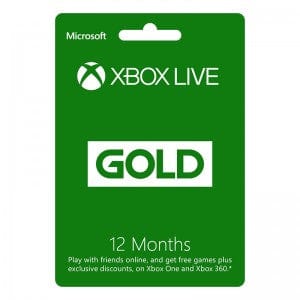 Xbox Live 12 Month Gold Membership - Games Corner