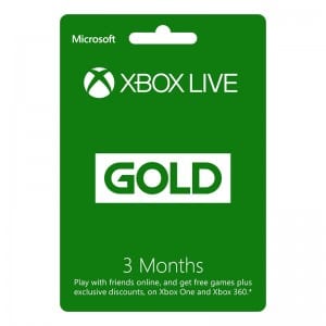 Xbox Live 3 months Gold Membership - Games Corner