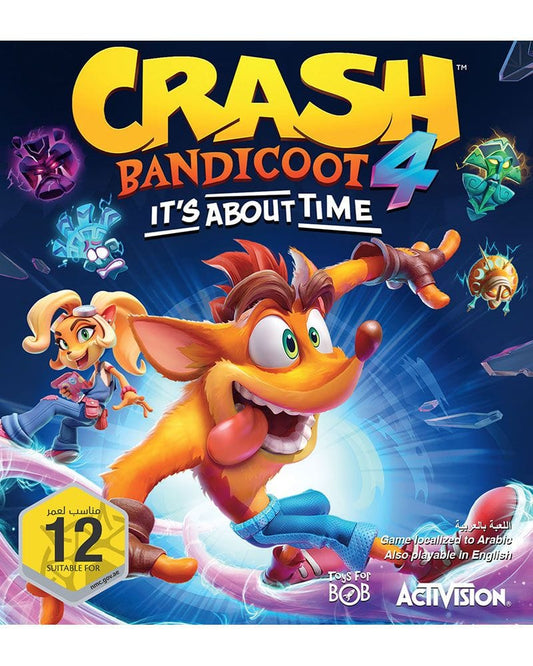Crash Bandicoot 4 It’s About Time- PS4 - Games Corner