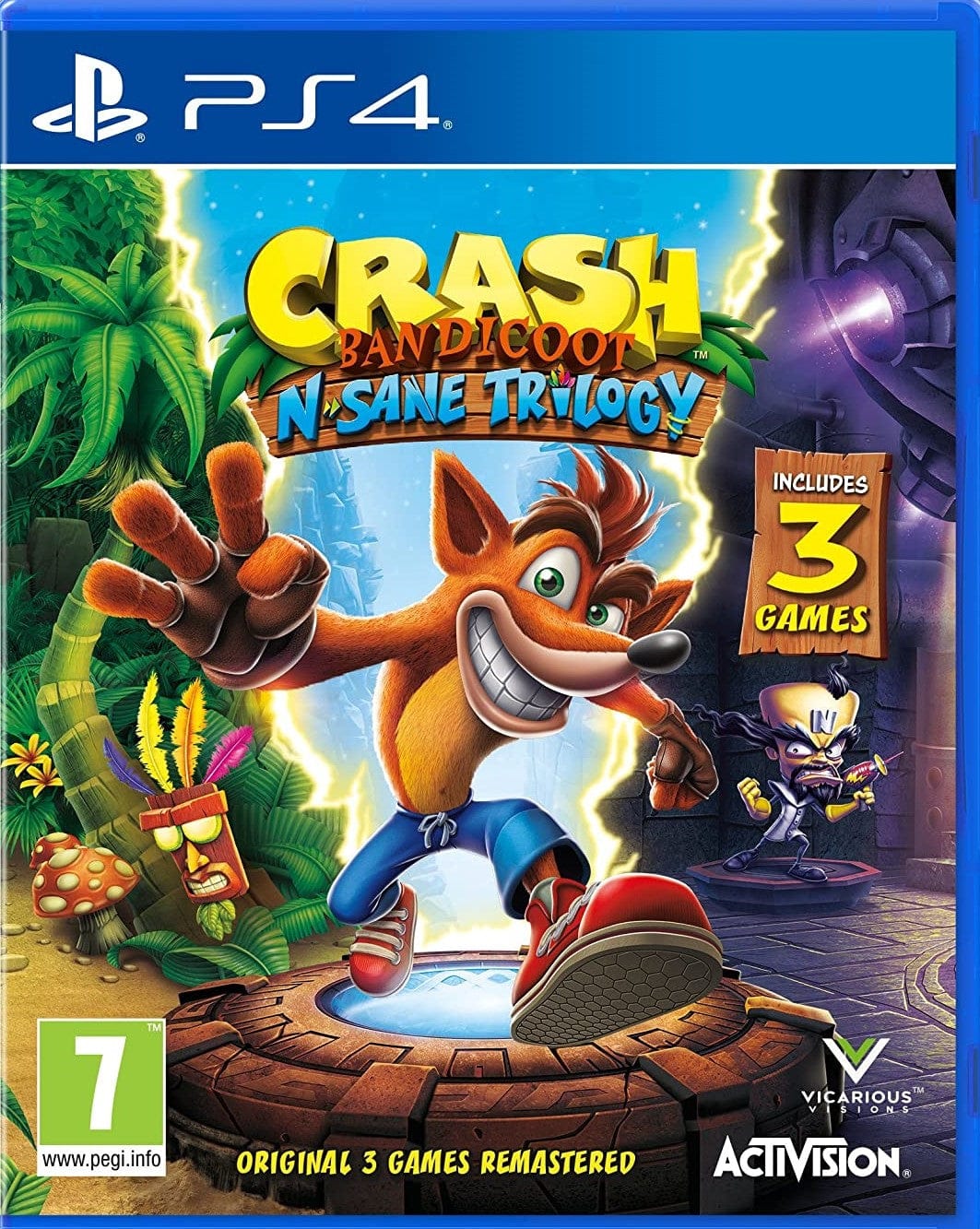 Crash Bandicoot N.Sane Trilogy -PS4 - Games Corner