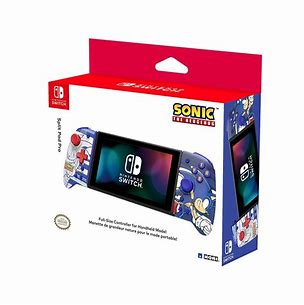 Hori Nintendo Switch Split Pad Pro (Sonic) Ergonomic Controller for Handheld Mode - Officially Licensed By Nintendo - Games Corner