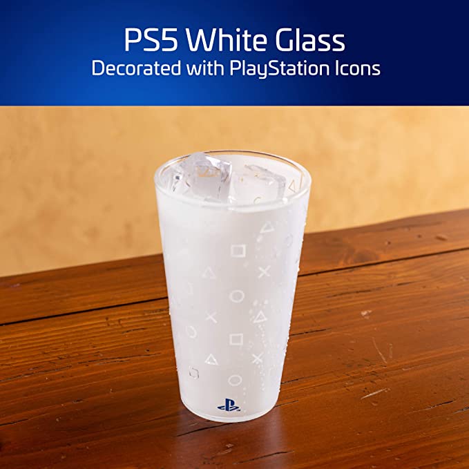 Paladone Playstation Glass PS5, Multicolor, PP7921PS - Games Corner