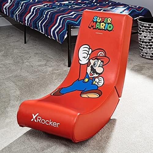 X-Rocker Nintendo Video Rocker Super Mario All-Star Peach Gaming Chair - Games Corner