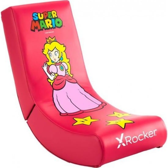 X-Rocker Nintendo Video Rocker Super Mario All-Star Peach Gaming Chair - Games Corner