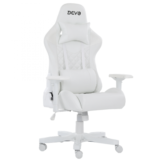 Devo Gaming Chair - Alpha v2 White - Games Corner