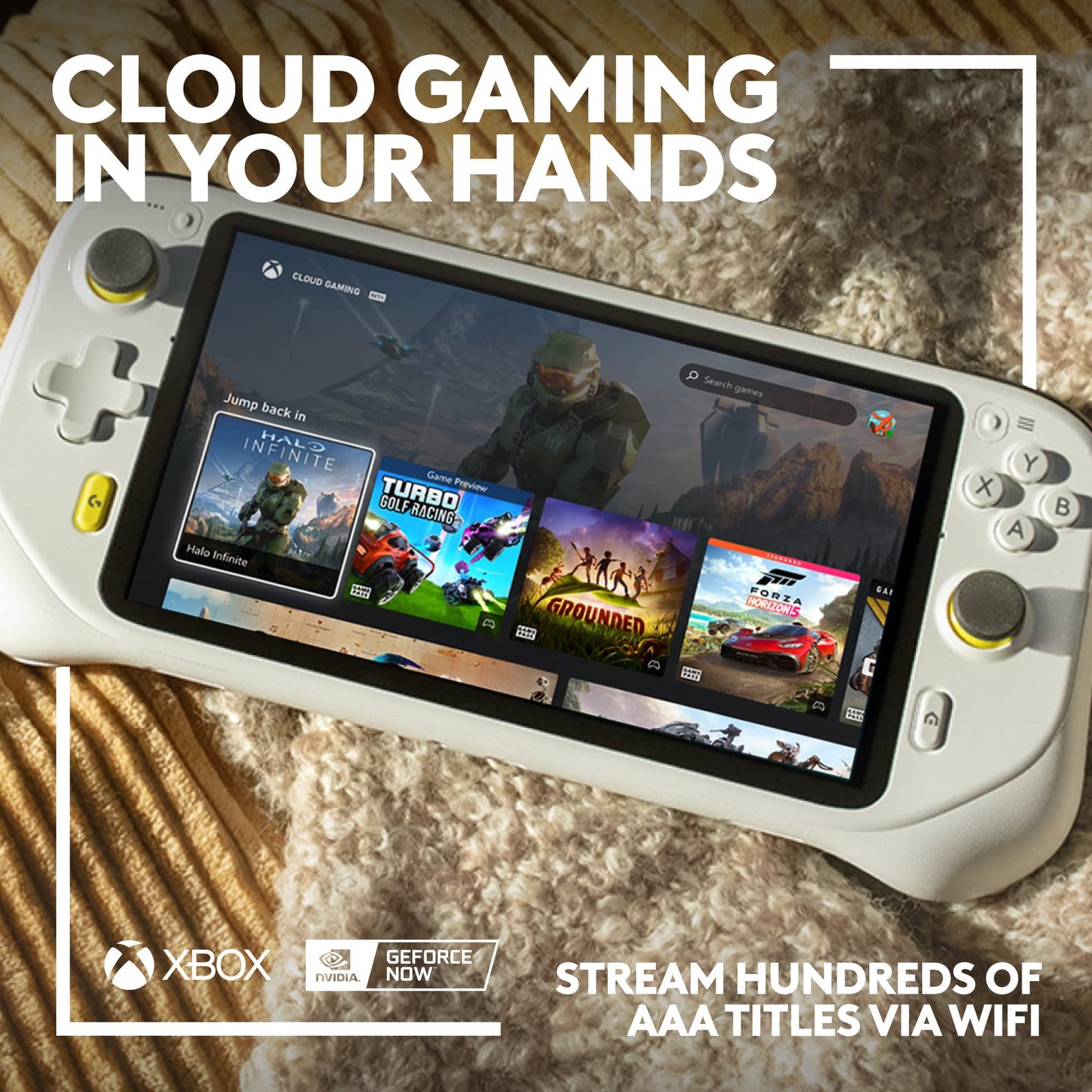 Complacer embotellamiento preferir Logitech G Cloud Handheld Portable Gaming Console – Games Corner